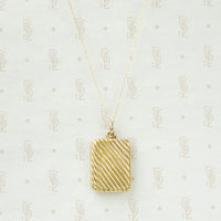 Jaunty Striped Victorian Locket