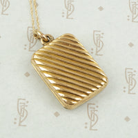 Groovy Gold Victorian Locket