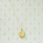 Victorian 15k Gold Locket with Rope & Anchor