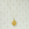 Victorian 15k Gold Locket with Rope & Anchor