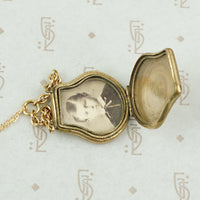 Unusual Victorian Purse-Shaped Locket
