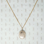 Victorian Gold Sheet Flower Locket