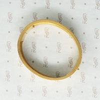 Luxuriously Detailed Pinchbeck Hinged Bangle