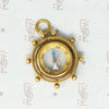 Ship's Wheel Compass with Secret Fleur de Lis