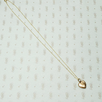 Antique Heart Locket in 18k Rose Gold