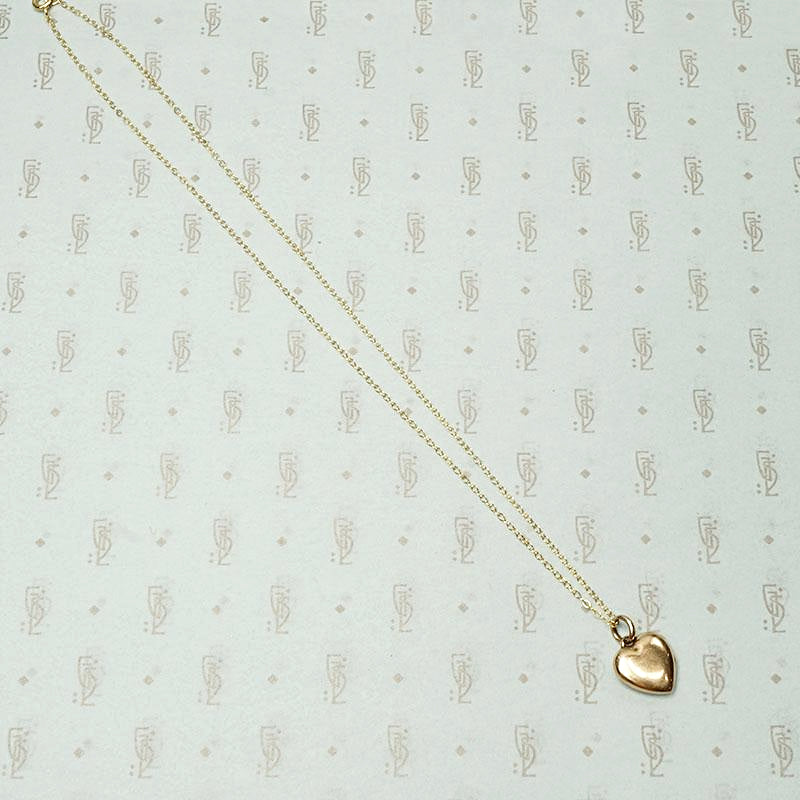 Antique Heart Locket in 18k Rose Gold