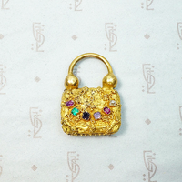 Purse Shaped Georgian Regard Locket 