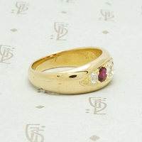 Chunky Cupcake Diamond & Ruby Gypsy Band