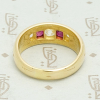 Chunky Cupcake Diamond & Ruby Gypsy Band