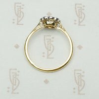 The Love Antique Diamond Flower Ring