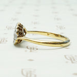 Sapphire and Diamond Pavé Ring
