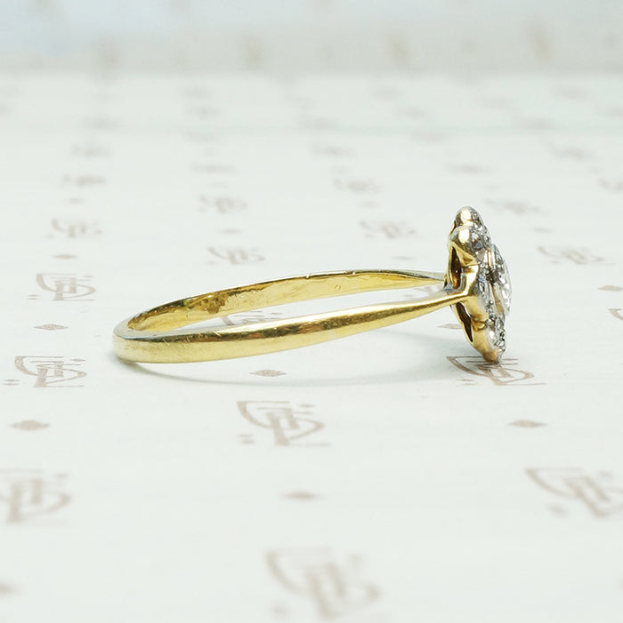 The Deluxe Diamond Daisy Halo Ring