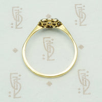 The Deluxe Diamond Daisy Halo Ring