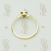 The Sweetes Art Deco Diamond and Sapphire Ring