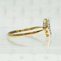 On Point Square OMC Diamond Cobblestone Ring
