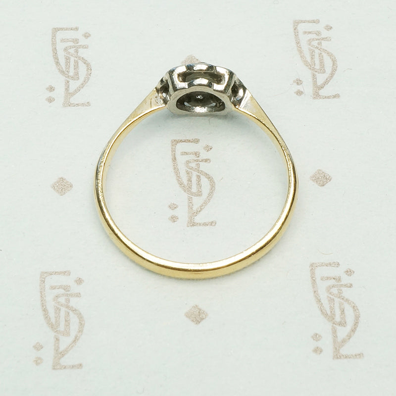 Star Flower A Vintage Diamond Ring