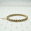 Twisted 18k Gold Edwardian Bangle