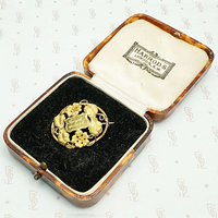 Forget Me Not Brooch in Harrods of London Box