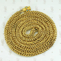 Wonderful Mid 19th Century Pinchbeck Mesh Chain