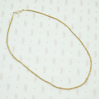 Woven Chain with Yellow & Rose Gold Appointments