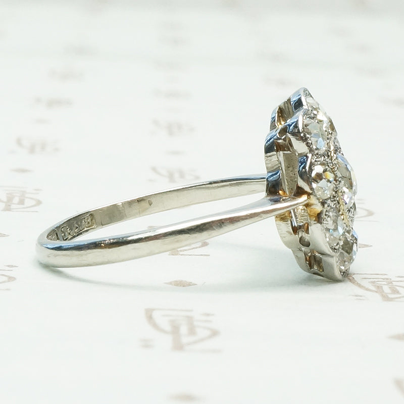 The Extra Special Platinum OEC Diamond Halo