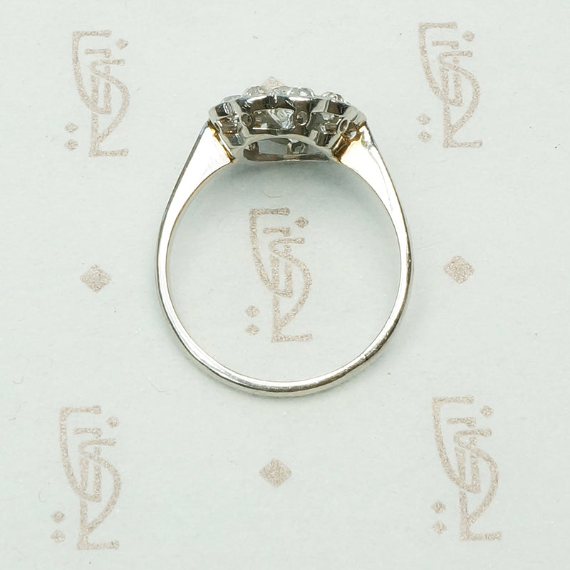 The Extra Special Platinum OEC Diamond Halo