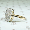 Dazzling Diamond Cobblestone Statement Ring