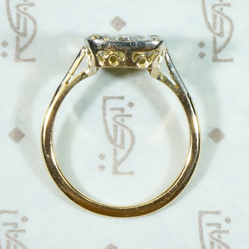 Dazzling Diamond Cobblestone Statement Ring