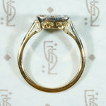 Dazzling Diamond Cobblestone Statement Ring