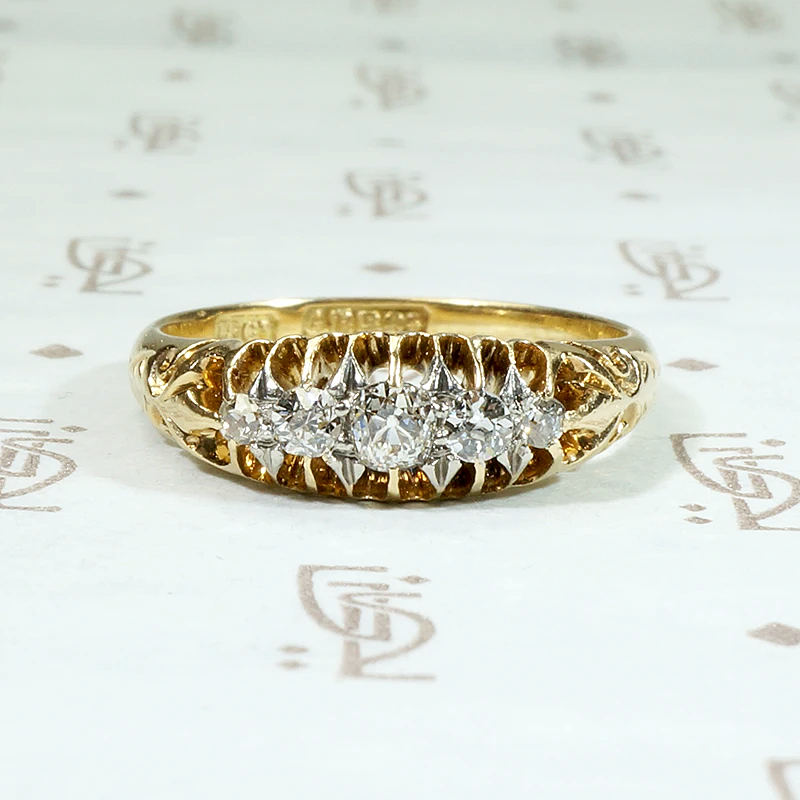 Edwardian Belcher Band with Acanthus Leaves