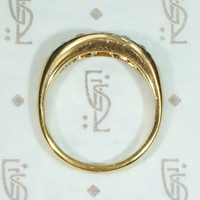 Splendid Edwardian Diamond Band in 18ct & Platinum