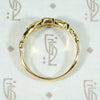 Sparkling Scrolls & Spirals 18ct Gold & Diamond Band