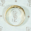 Elegantly Geometric English Sapphire & Diamond Band