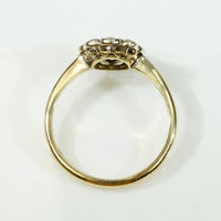 Heavenly Old Mine Diamond Halo Ring in 18ct & Platinum