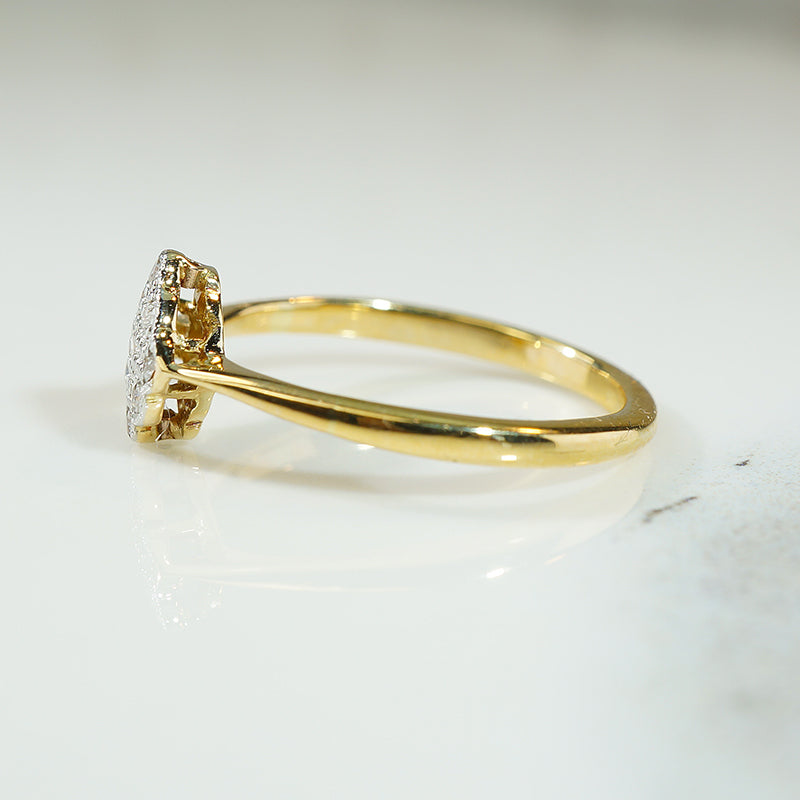 Elegant Edwardian Diamond Ring