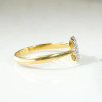 Starry Wind Rose Edwardian Diamond Ring