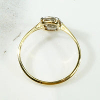 Petite Diamond Cluster Edwardian Panel Ring