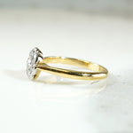 Bright Blossom Antique Diamond Cluster Ring