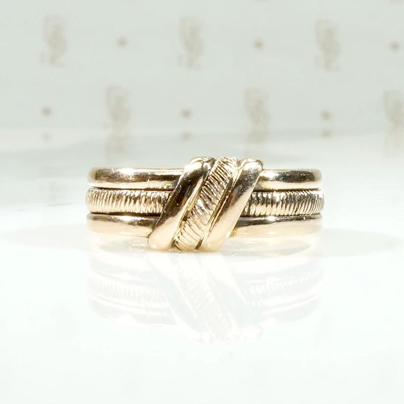 English 15ct Gold Victorian Band
