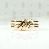 English 15ct Gold Victorian Band