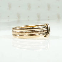 English 15ct Gold Victorian Band