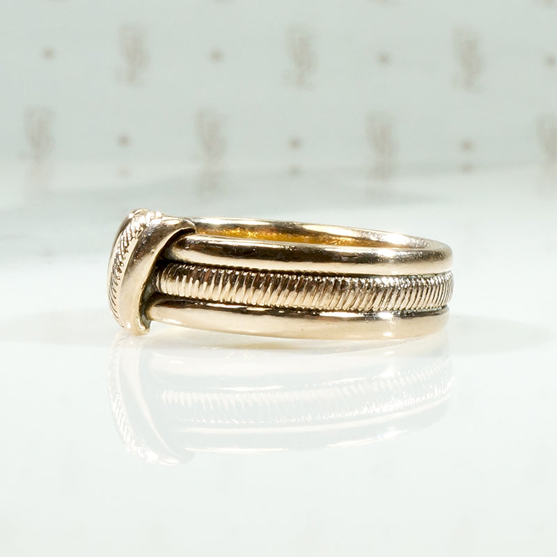 English 15ct Gold Victorian Band