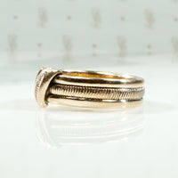 English 15ct Gold Victorian Band