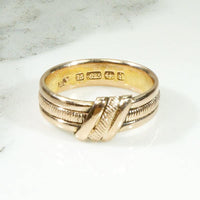 English 15ct Gold Victorian Band