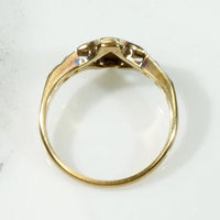 Elegant Platinum & 18ct Diamond Cluster Ring