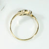 Elegant Crossover Trilogy Diamond Ring