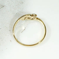Petite Trilogy Diamond Bypass Ring