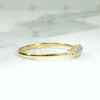 Dainty Edwardian Old Mine Cut Diamond Band