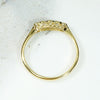 Dainty Edwardian Old Mine Cut Diamond Band
