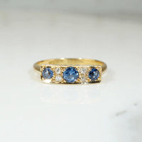 Beautifully Designed Sapphire & Diamond Ring